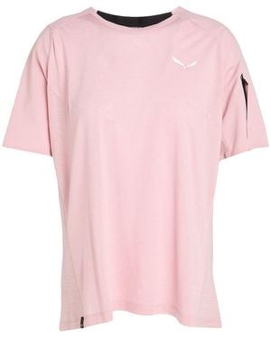 Salewa T-Shirts - Pink