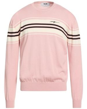 MSGM Sweaters - Pink