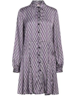 Liu Jo Mauve Mini Dress Polyester - Purple
