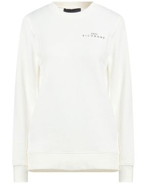 John Richmond Sweatshirt Cotton - White