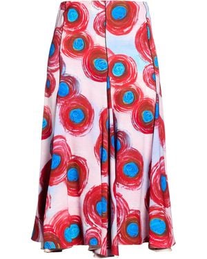 Marni X Flaminia Veronesi Midi Skirt Viscose - Red