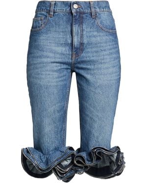 Coperni Denim Shorts Cotton - Blue