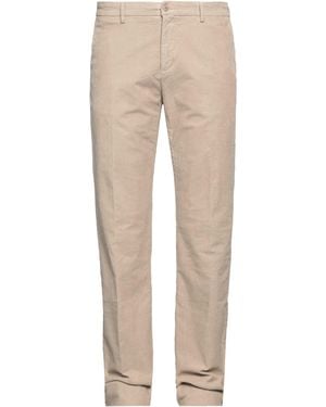 Mp Massimo Piombo Trouser - Natural