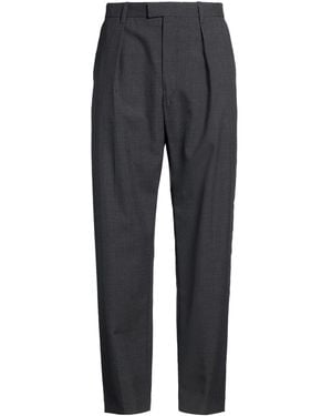 Sandro Pants Polyester, Wool - Gray