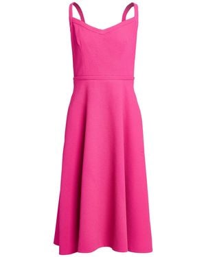 Emilia Wickstead Midi Dress - Pink