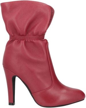Jeffrey Campbell Ankle Boots - Red