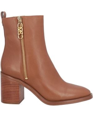 MICHAEL Michael Kors Ankle Boots Leather - Brown