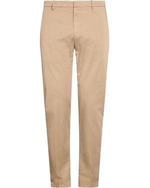 Dondup Camel Pants Cotton, Elastane - Natural