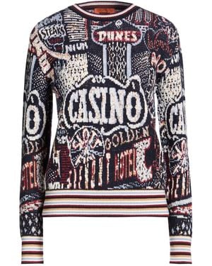Missoni Midnight Sweater Wool, Viscose, Polyester - Blue