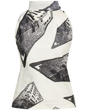 MSGM Top - Weiß