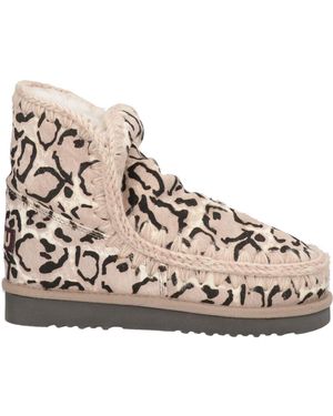 Mou Ankle Boots - Natural