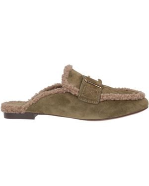 Lola Cruz Mules & Clogs - Braun