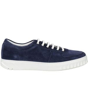 Ferragamo Midnight Sneakers Leather - Blue