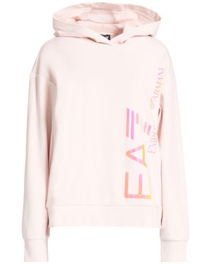 EA7 Sweatshirt Organic Cotton, Modal, Elastane - Pink