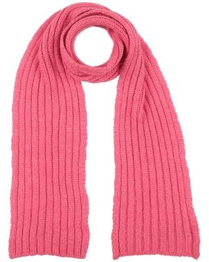 ROSSO35 Scarf Alpaca Wool, Polyamide, Wool - Pink