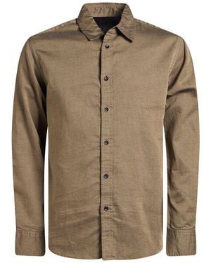Rag & Bone Shirt Cotton, Elastane - Brown
