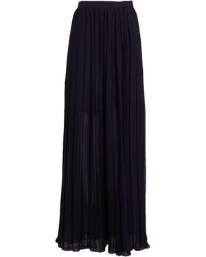 Malo Midnight Maxi Skirt Polyester - Blue