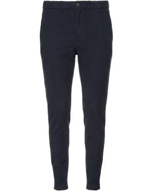 Giorgio Armani Trousers Ramie, Cotton - Blue