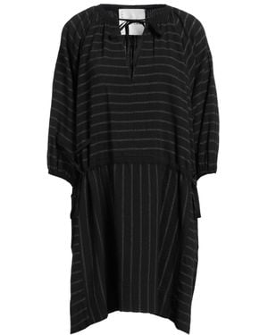 8pm Mini Dress Cotton, Organic Cotton, Lurex - Black