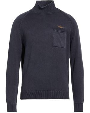 Aeronautica Militare Jumper Cotton - Blue