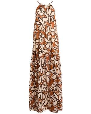 Niu Maxi Dresses - Metallic