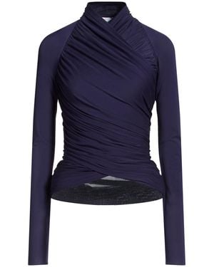 Ferragamo Top Viscose, Elastane - Blue