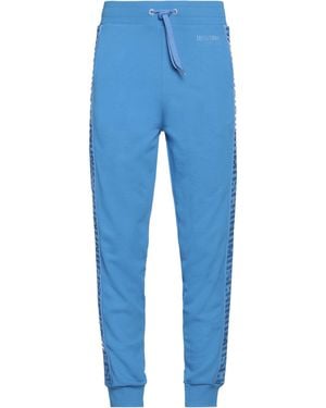 Moschino Trousers Cotton, Elastane - Blue