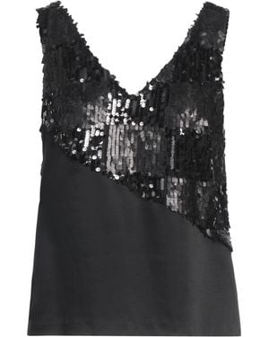Grifoni Top Viscose, Polyester - Black
