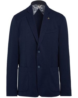 Havana & Co. Blazer Polyester, Elastane - Blue