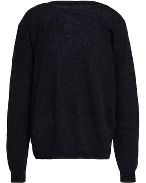 Manila Grace Jumper Mohair Wool, Alpaca Wool, Polyamide - Blue
