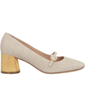 Casadei Court Shoes - Natural