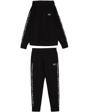 EA7 Tracksuit Polyester, Cotton - Black