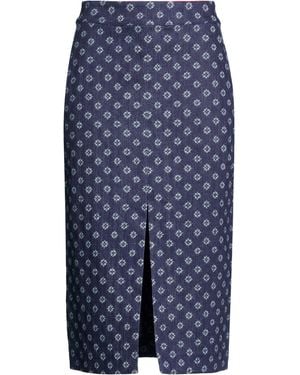 Shirtaporter Denim Skirt - Blue
