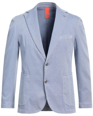 Bharnaba Blazer Cotton, Elastane - Blue