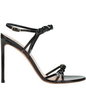 Francesco Russo Sandals Leather - Black