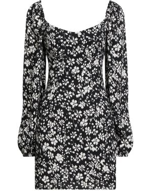 Mar De Margaritas Mini Dress Viscose - Black