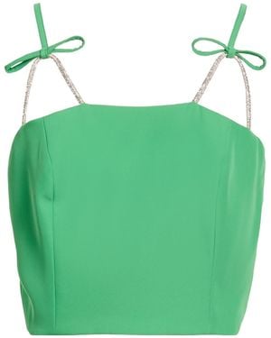 Nora Barth Top Acrylic, Silk - Green