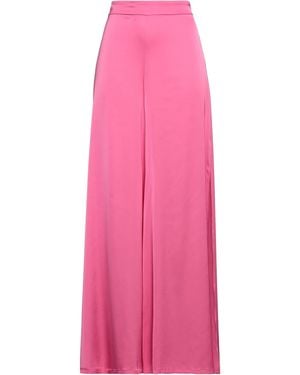 Pinko Trousers Polyester, Elastane - Pink