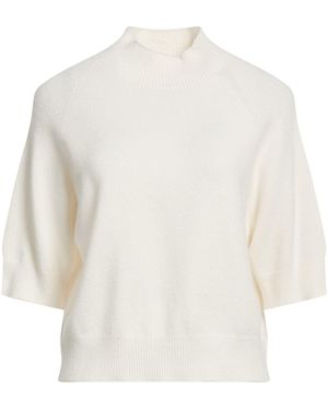 Manila Grace Turtleneck Viscose, Polyester, Polyamide - White