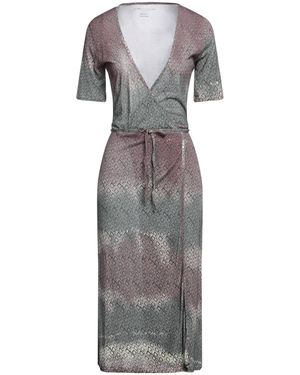 Majestic Filatures Midi Dress - Gray