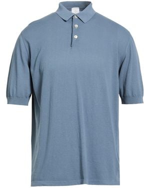 Eleventy Platinum Polo Shirt Cotton - Blue