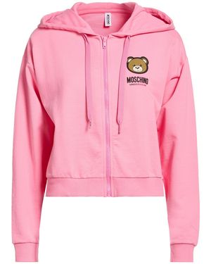 Moschino Underwear Sweatshirt Cotton, Elastane - Pink