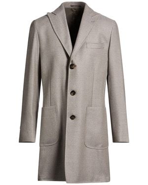 SARTITUDE NAPOLI Coat Virgin Wool - Grey