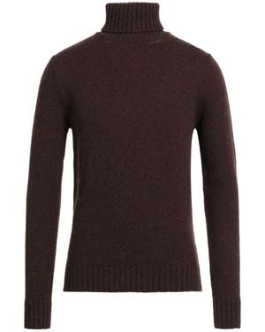 Irish Crone Rollkragenpullover - Braun