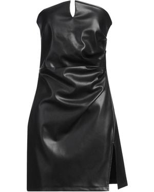 Kaos Mini Dress Polyurethane, Polyester - Black