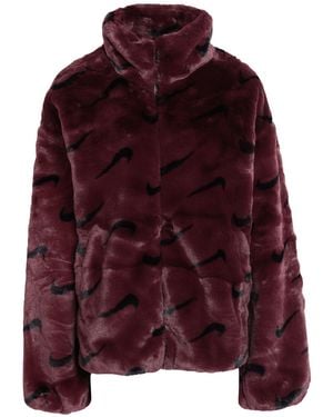 Nike Teddy Coat - Red