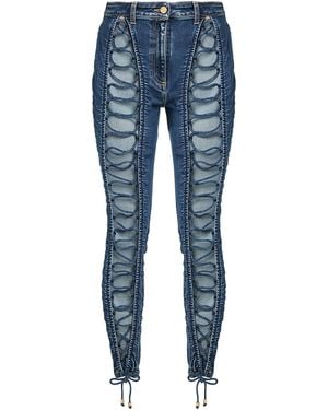 Elisabetta Franchi Jeans Cotton, Elastomultiester, Elastane - Blue