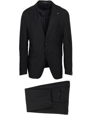 Tagliatore Suit Super 110S Wool - Black