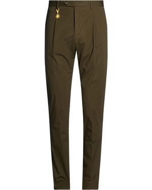 Manuel Ritz Military Pants Cotton, Elastane - Green