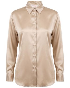 RSVP Shirt Silk, Elastane - Natural